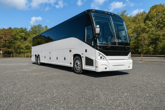 North Lauderdale Charter Bus 56 Passenger Charter Bus