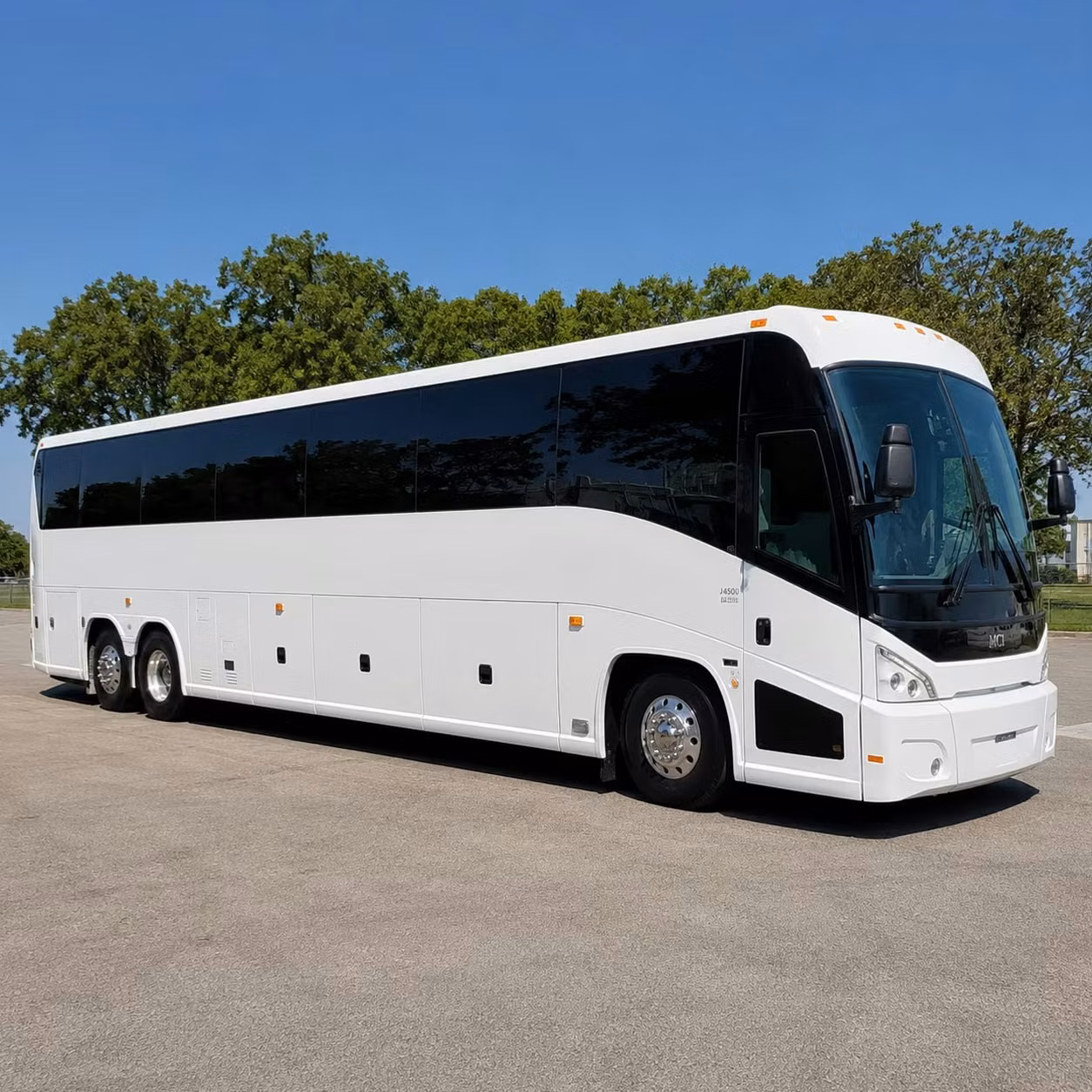 56 passenger charter bus