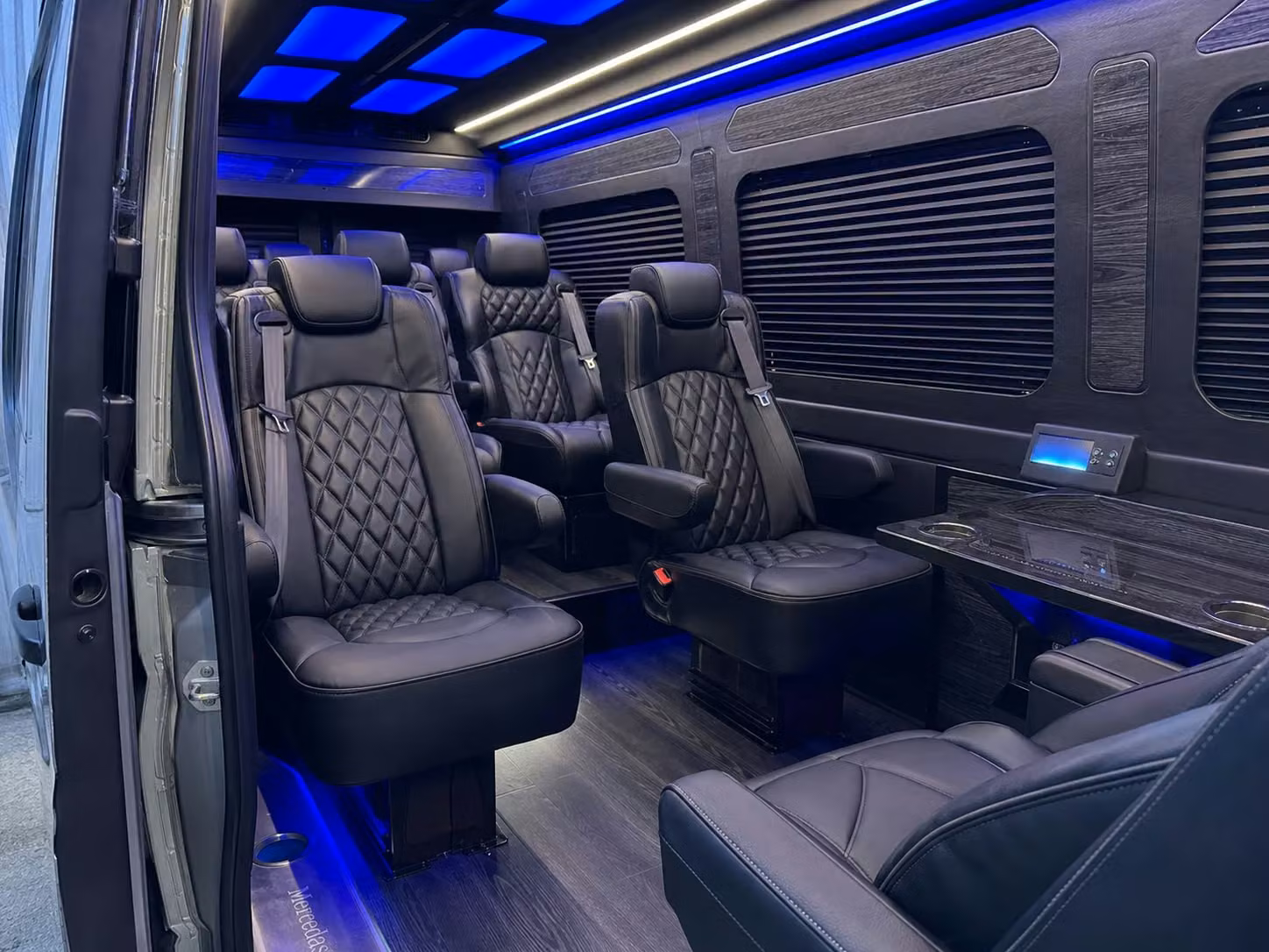 sprinter van transportation for groups and events across north lauderdale
